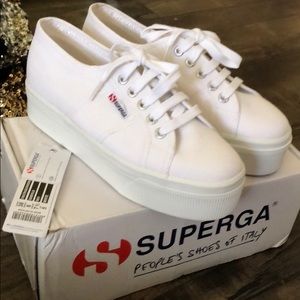 White classic Superga